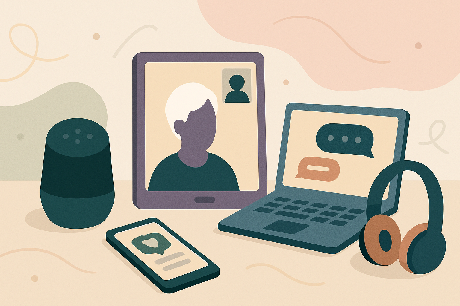 Cover image for Tech tools that help seniors stay connected